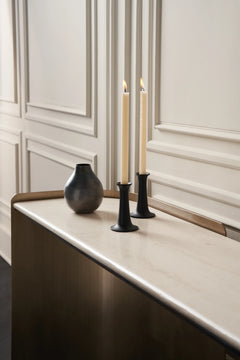 Caracole Movement Console Desk – side view – Lusso Furniture Miami