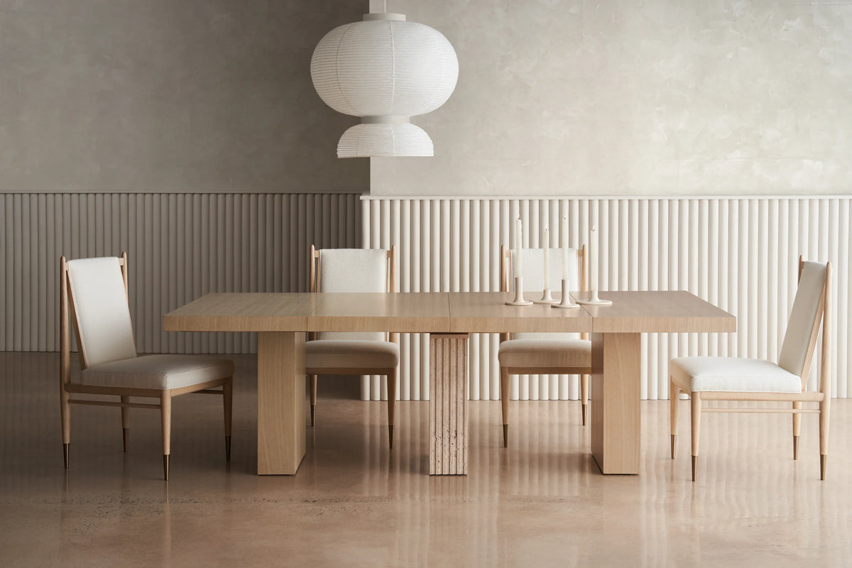 Caracole Unity Dining Chair – angle view – Lusso Furniture Miami