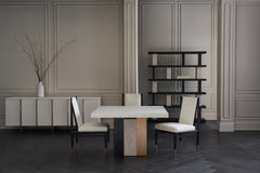Caracole Emphasis Credenza – angle view – Lusso Furniture Miami