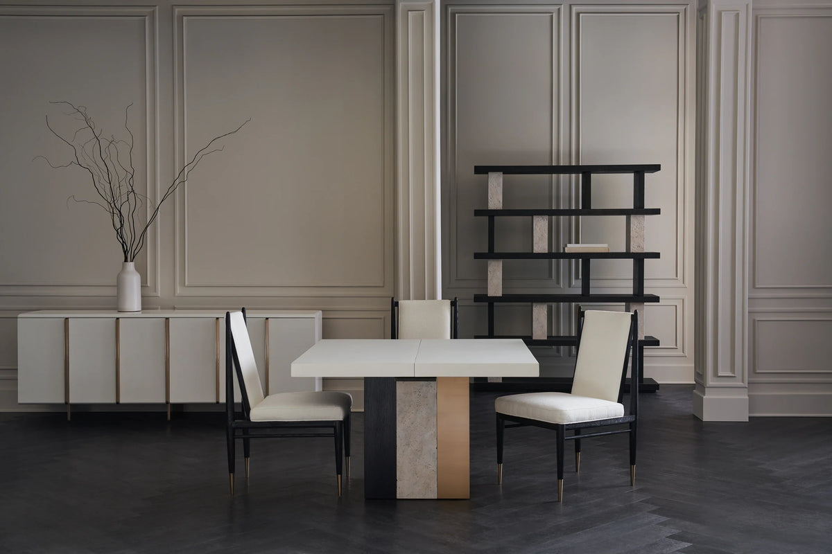Caracole Emphasis Credenza – angle view – Lusso Furniture Miami
