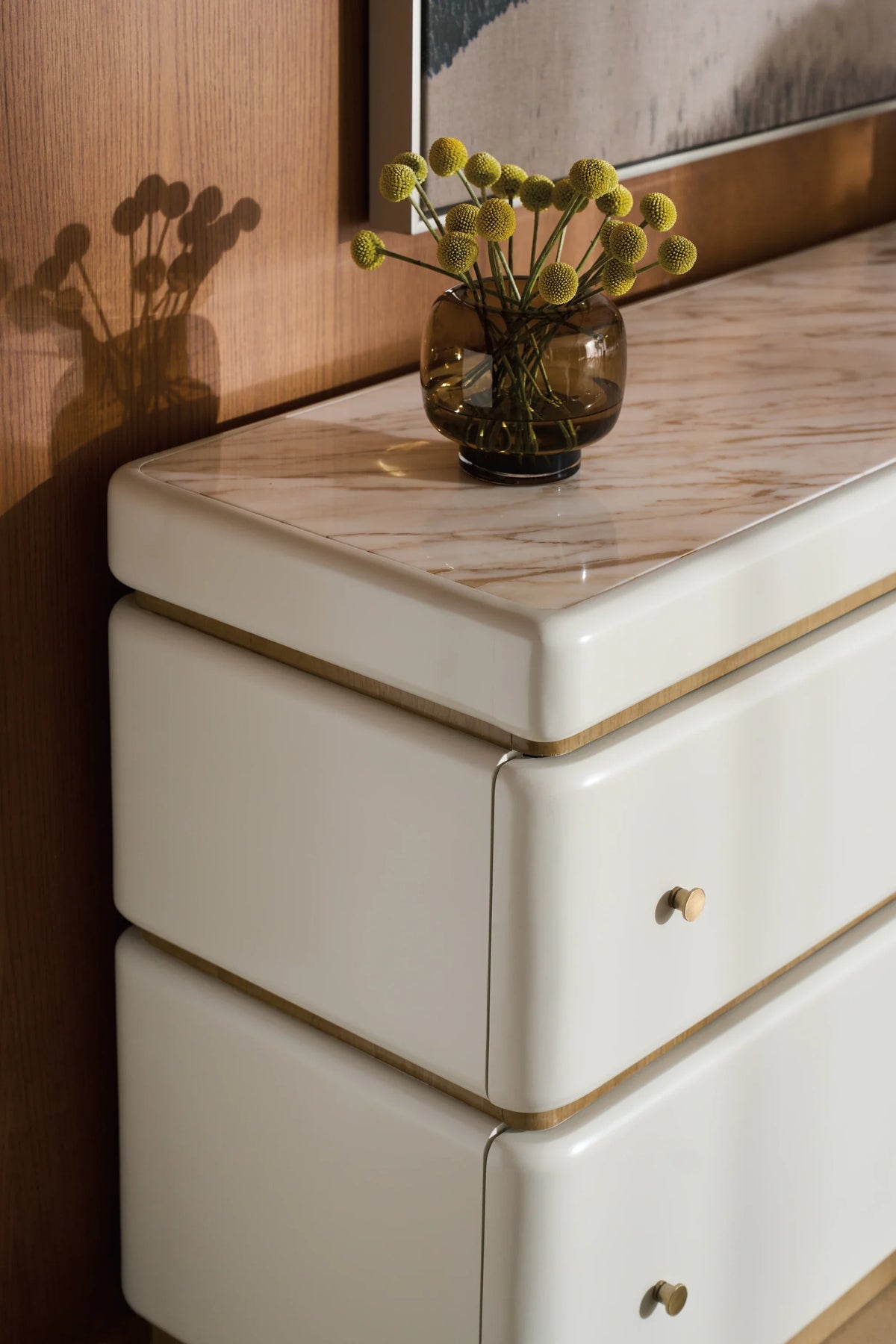 Caracole Milos Dresser – side view – Lusso Furniture Miami