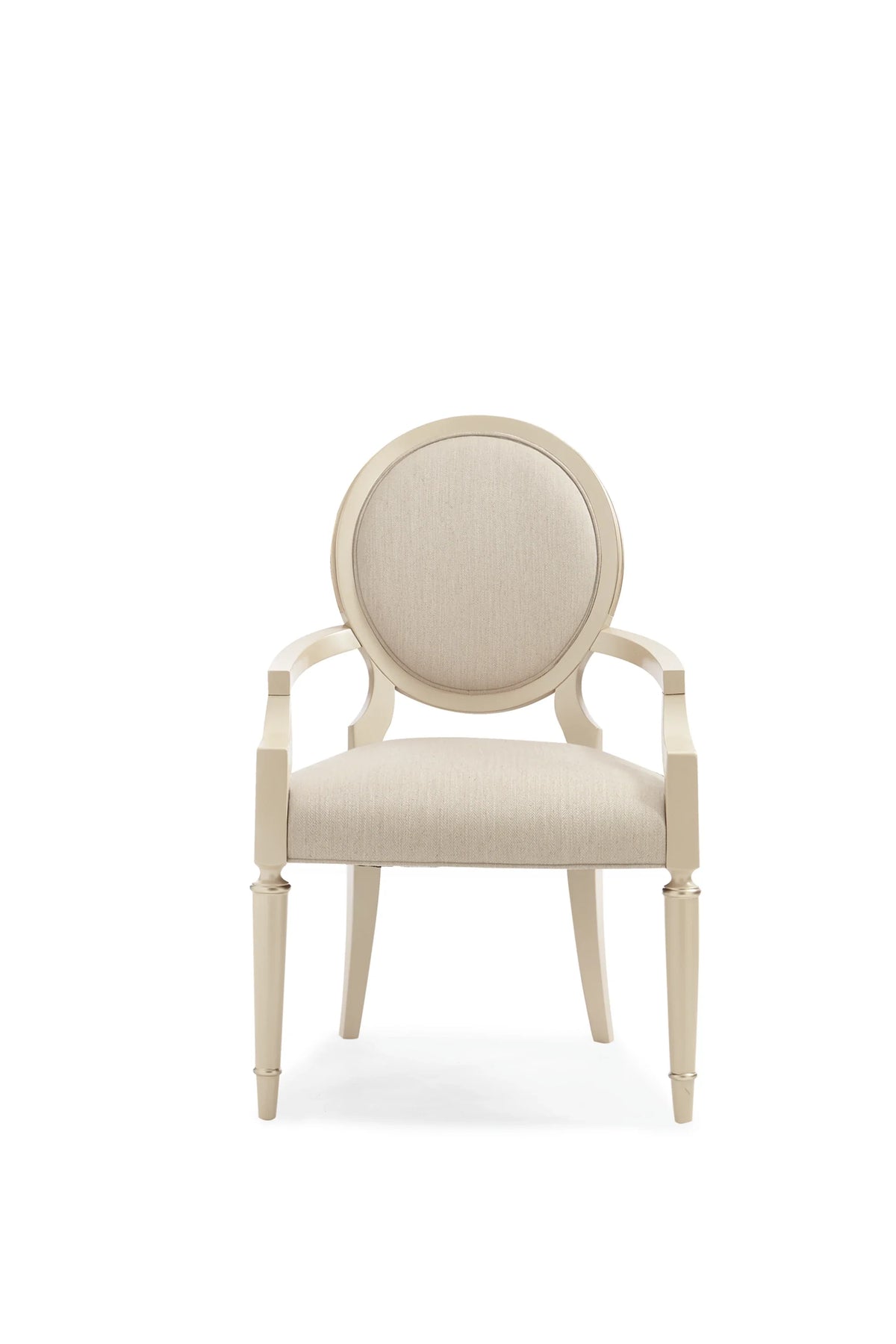 Caracole Chitter Chatter Dining Chair – angle view – Lusso Furniture Miami