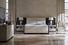 Caracole Slow Wave Bed Components – side view – Lusso Furniture Miami