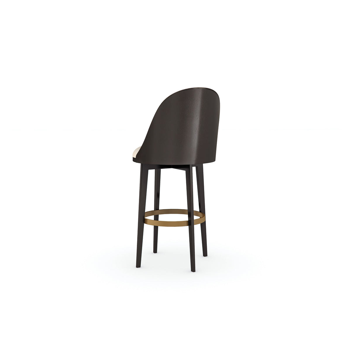 Caracole Another Round Bar Stool – detail – Lusso Furniture Miami