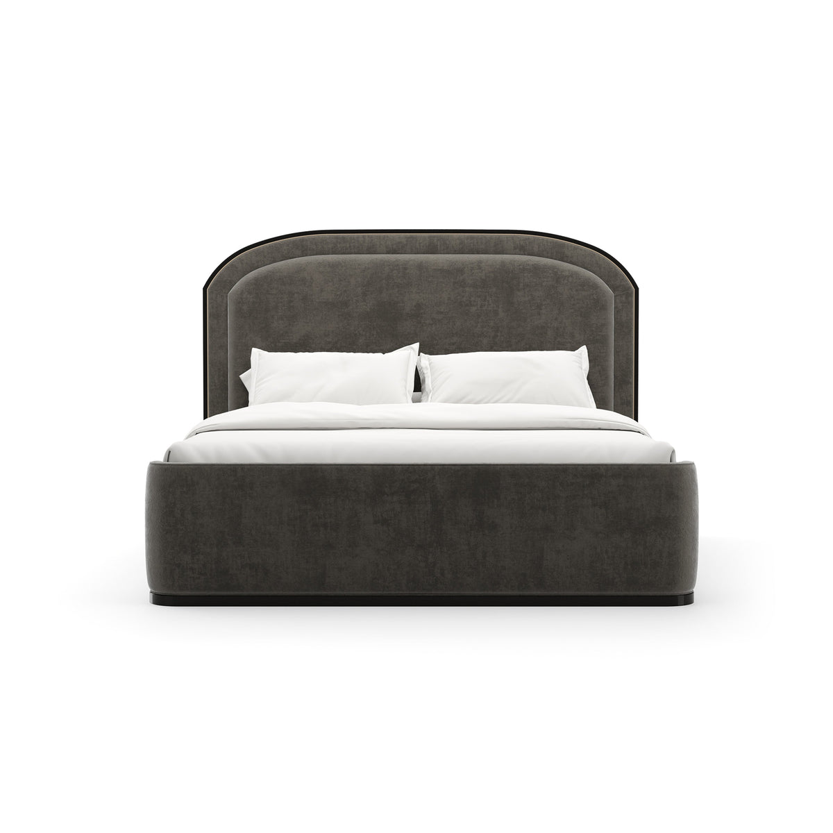 Caracole Wanderlust Bed – top view – Lusso Furniture Miami