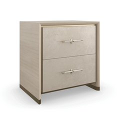 Caracole Dream Chaser Nightstand – angle view – Lusso Furniture Miami