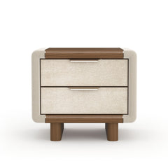 Caracole Botero Nightstand – front view – Lusso Furniture Miami