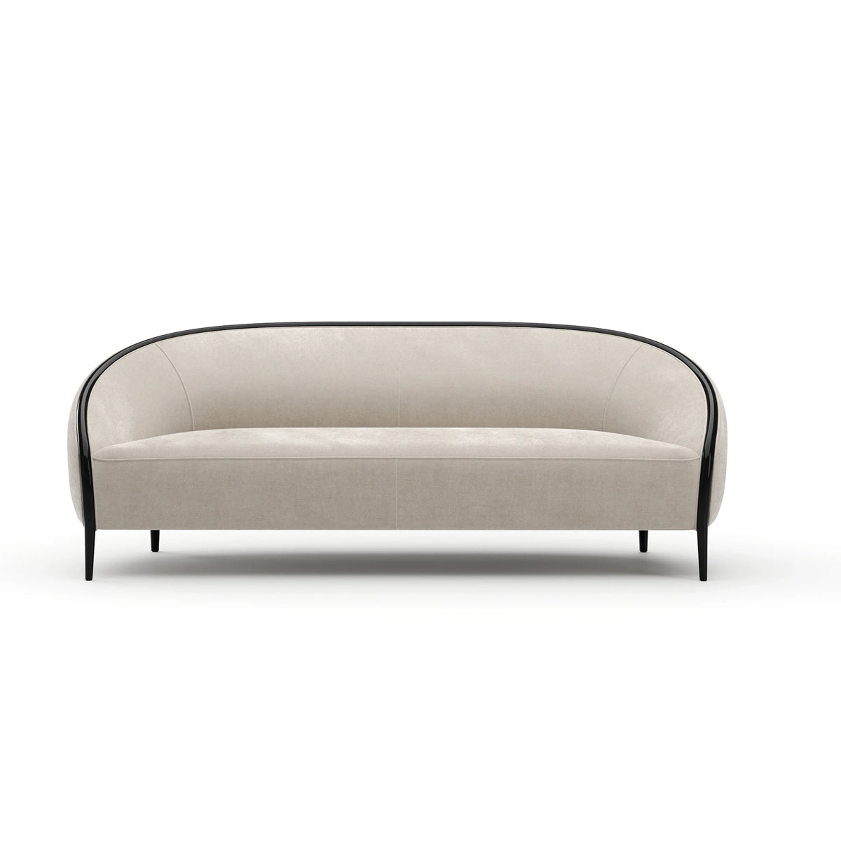 Caracole Petit Sofa – finish detail – Lusso Furniture Miami