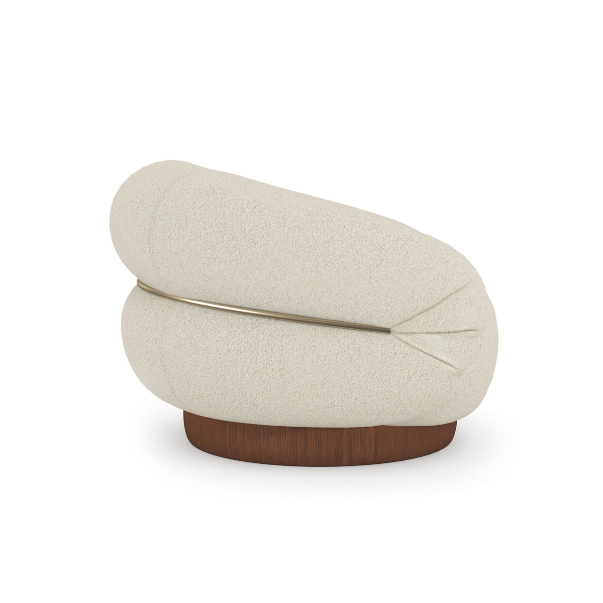 Caracole Smoosh Accent Chair – alternate view – Lusso Furniture Miami