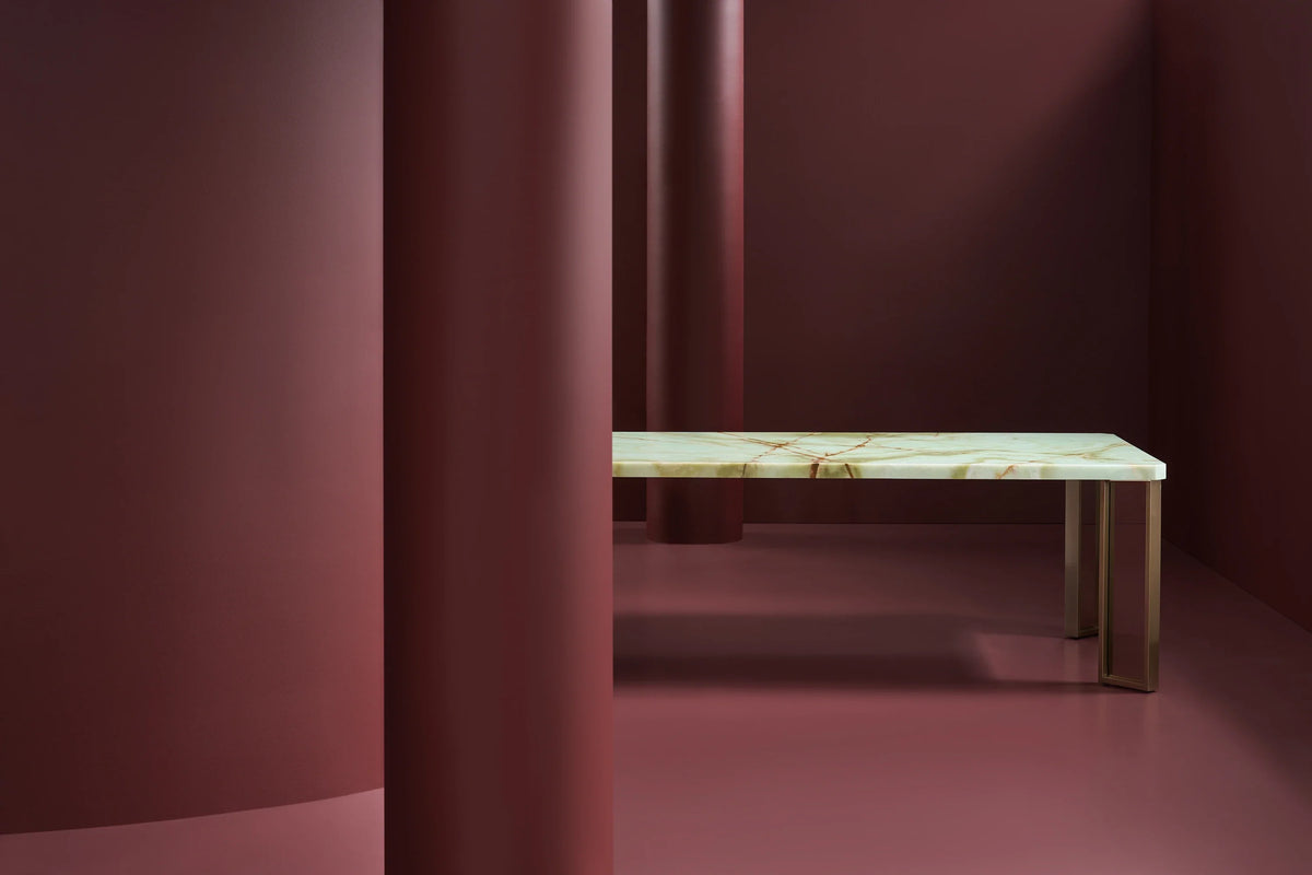 Caracole Naturalist Dining Table – angle view – Lusso Furniture Miami