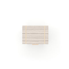 Caracole Wish You Were Here Nightstand – close-up – Lusso Furniture Miami