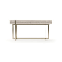 Caracole Wish You Were Here Console Table – front view – Lusso Furniture Miami