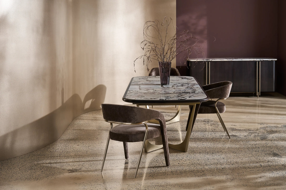 Caracole Gazelle Dining Chair – close-up – Lusso Furniture Miami