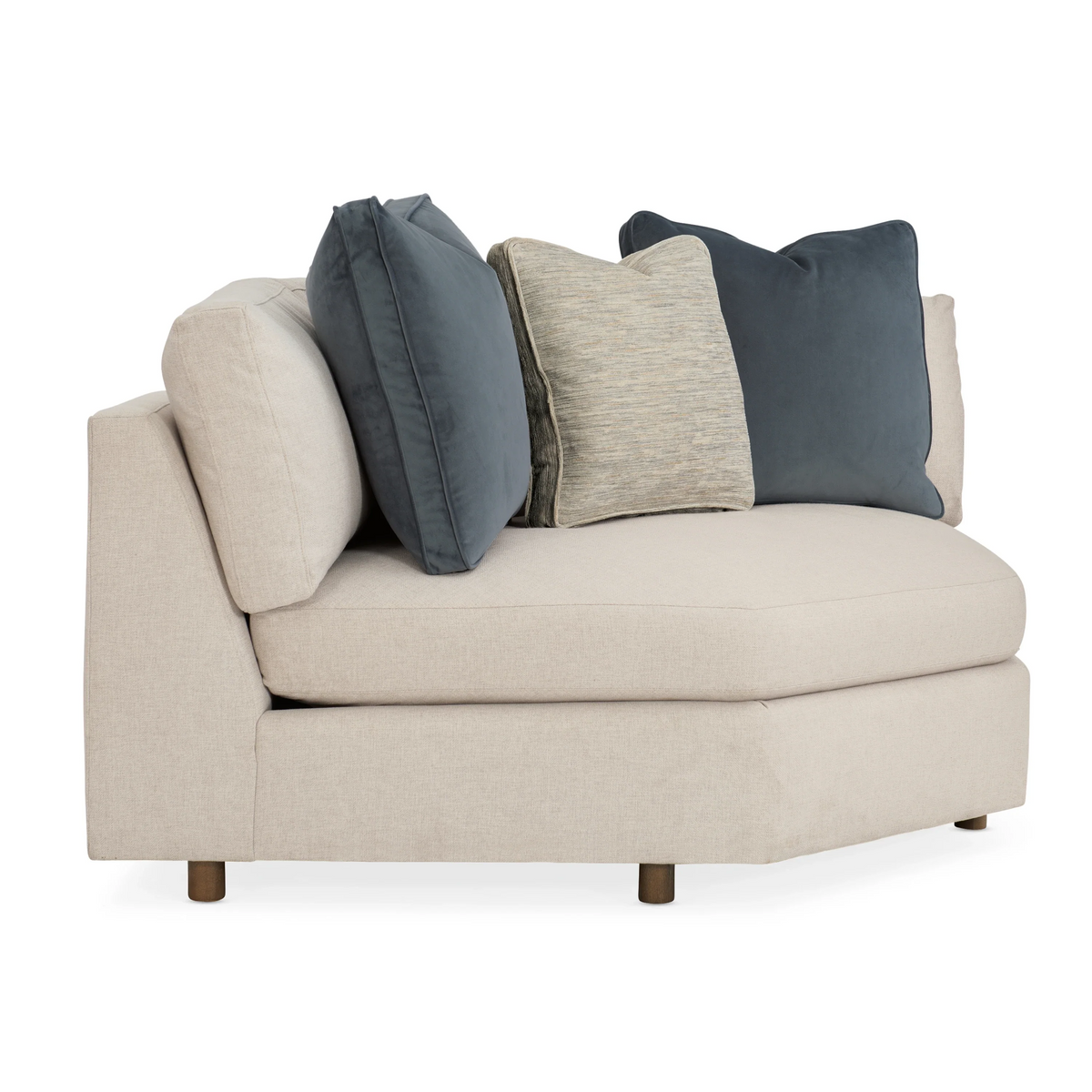 Caracole Shelfish Sectional Components – view 15 – Lusso Furniture Miami