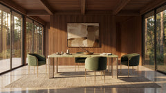 Caracole Naturalist Dining Table – room setting – Lusso Furniture Miami