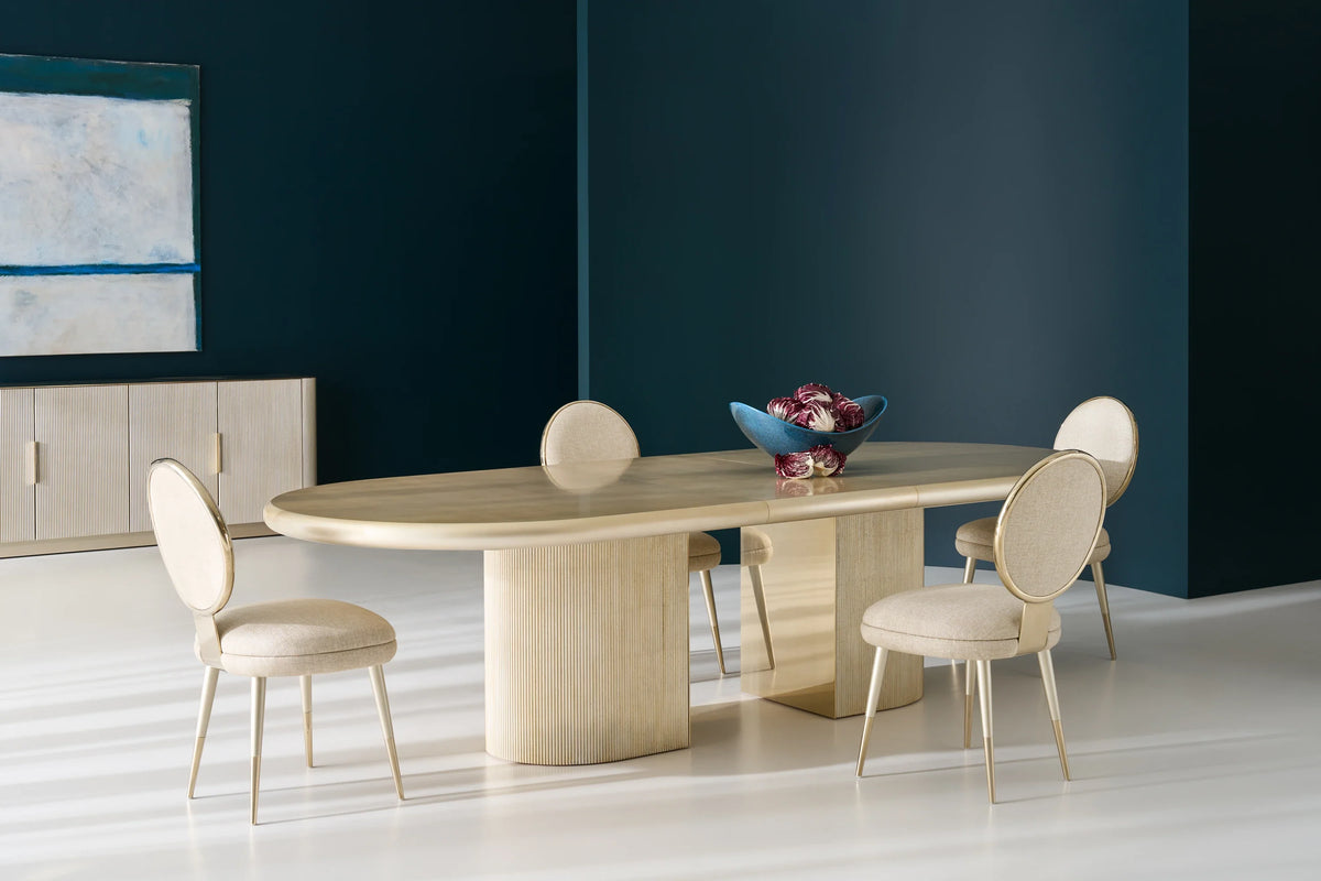 Caracole Love Dining Table – angle view – Lusso Furniture Miami