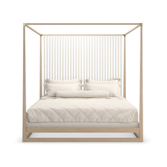 Caracole Pinstripe Bed – view 11 – Lusso Furniture Miami