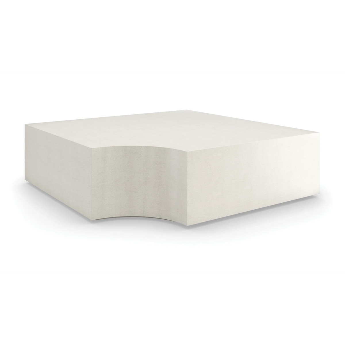 Caracole Buttoned Up End Table – back view – Lusso Furniture Miami