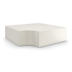 Caracole Buttoned Up End Table – back view – Lusso Furniture Miami
