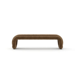 Caracole Bold Bench – close-up – Lusso Furniture Miami