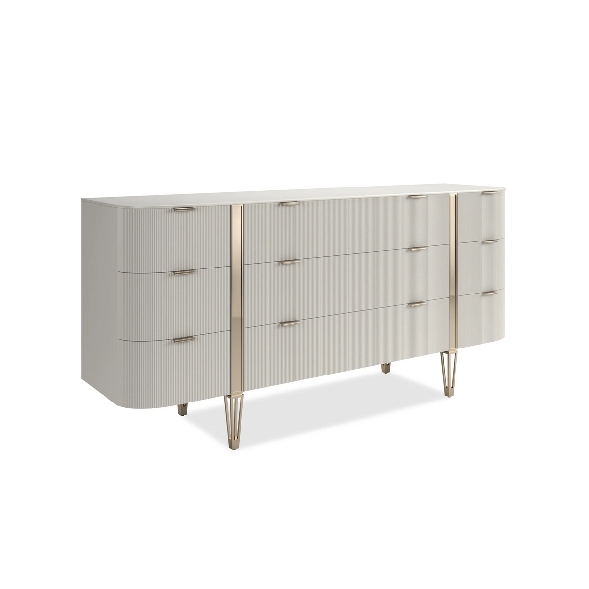Caracole Love Dresser – view 11 – Lusso Furniture Miami