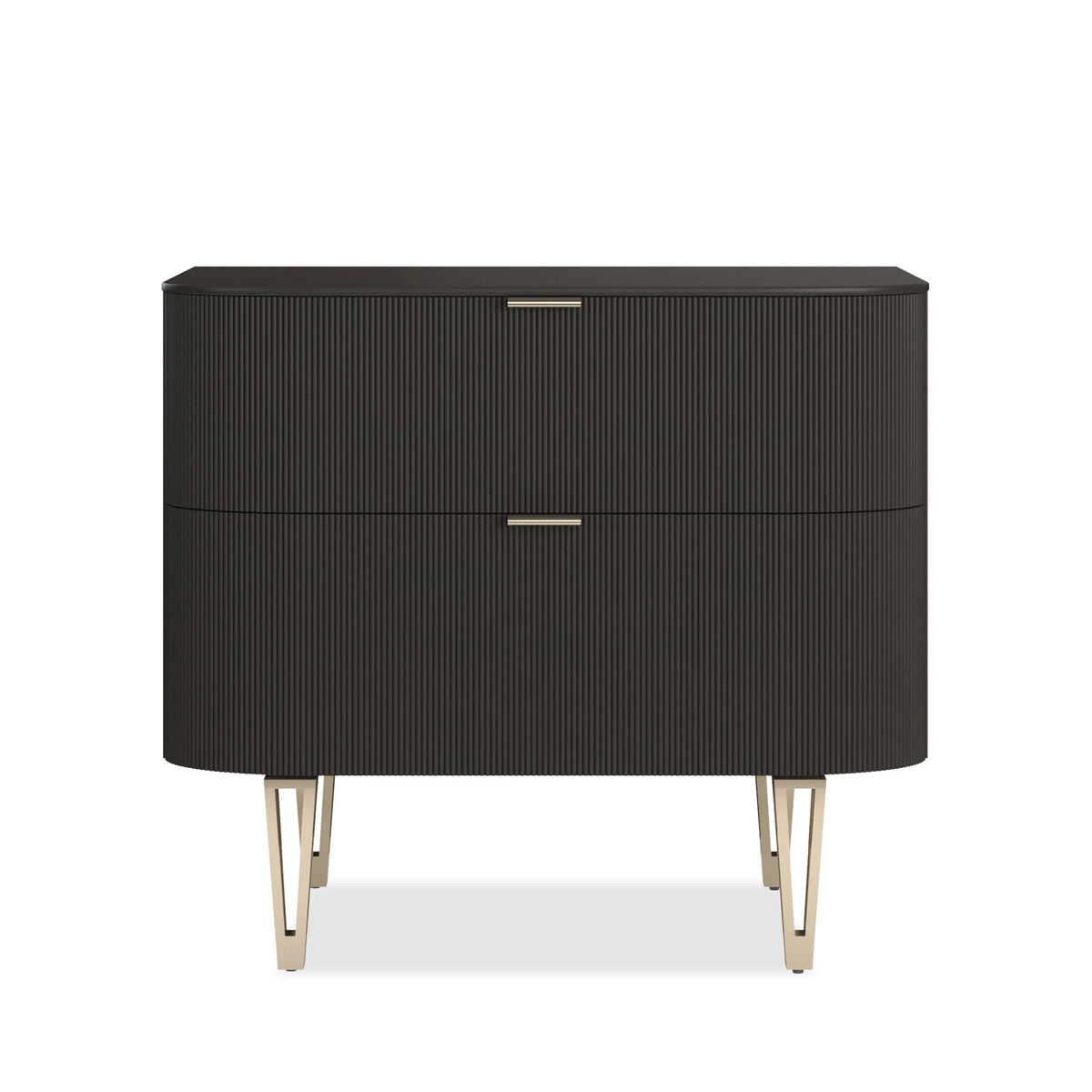 Caracole Love Closed Nightstand – view 21 – Lusso Furniture Miami