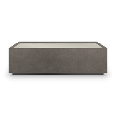 Caracole Dark Matter Cocktail Table – front view – Lusso Furniture Miami