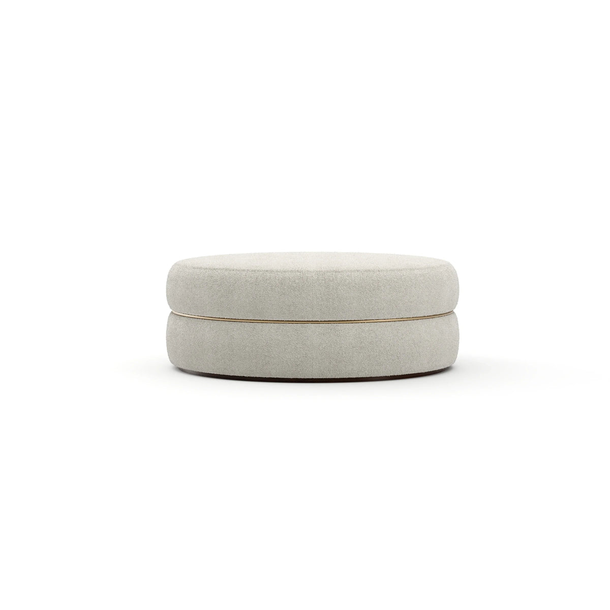 Caracole Smoosh Cocktail Ottoman – front view – Lusso Furniture Miami