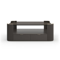 Caracole Love Square Cocktail Table – top view – Lusso Furniture Miami