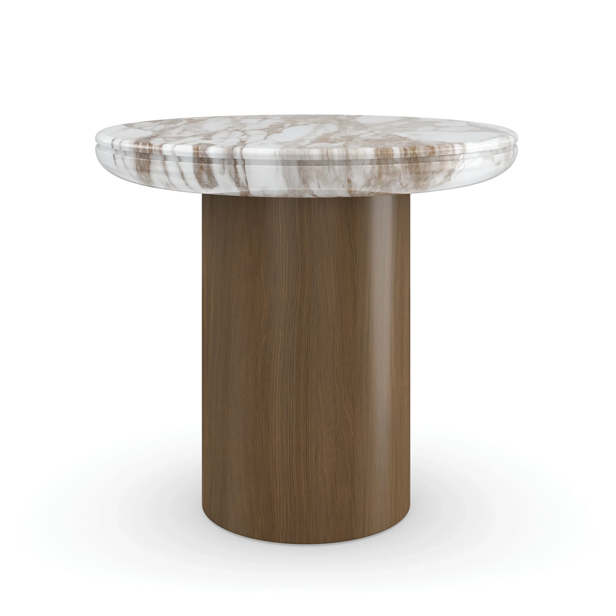 Caracole Seychelles Accent Table – front view – Lusso Furniture Miami