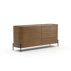 Caracole Atom Dresser – back view – Lusso Furniture Miami