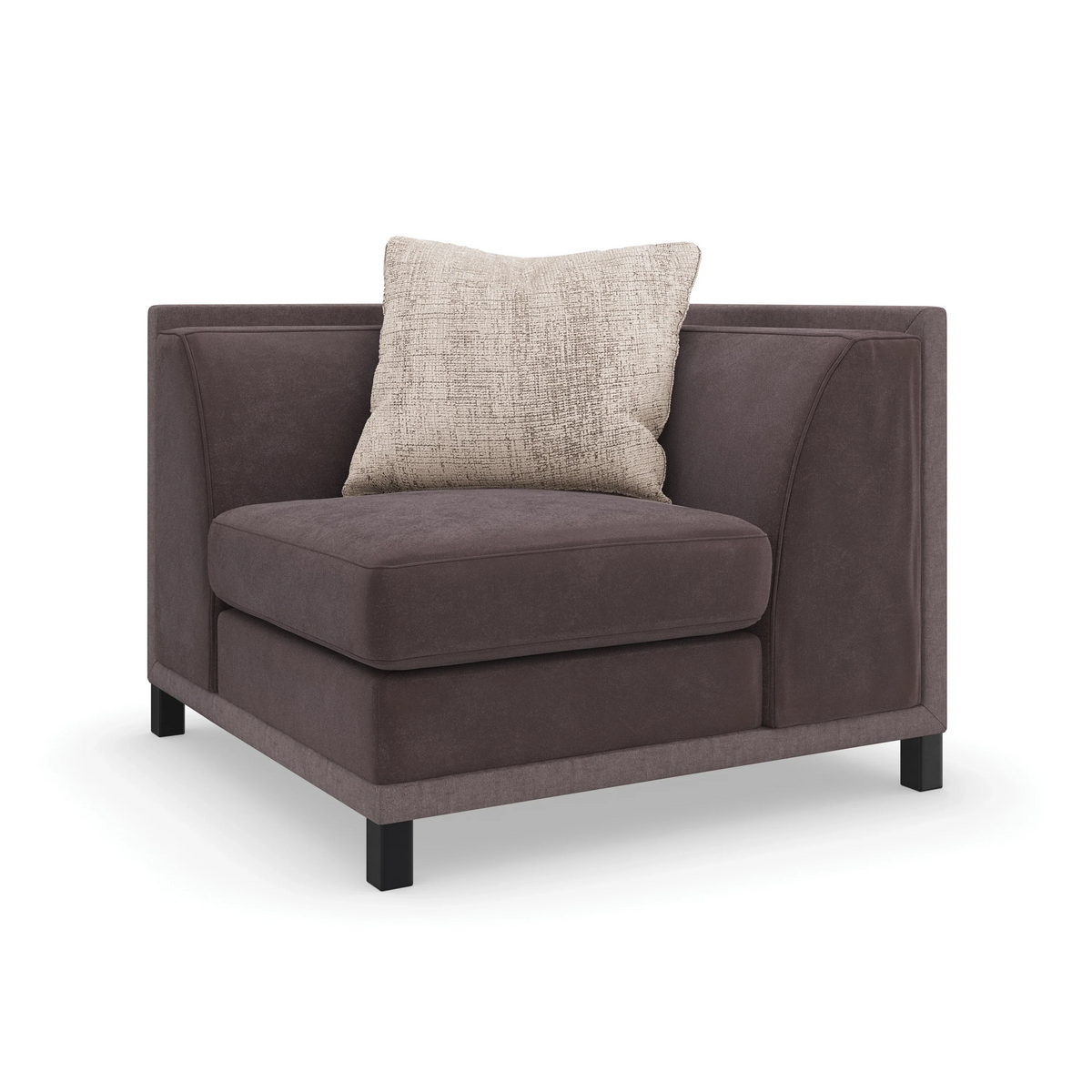 Caracole Tuxedo Sectional Components – view 29 – Lusso Furniture Miami