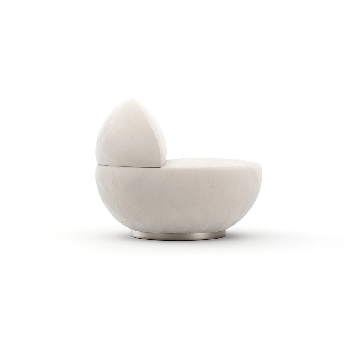 Caracole Jagger Swivel Chair – close-up – Lusso Furniture Miami