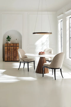 Caracole Natural Choice Side Dining Chair – angle view – Lusso Furniture Miami