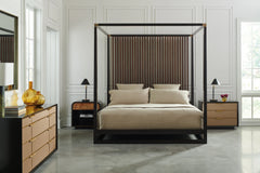 Caracole Wrap Nightstand – alternate view – Lusso Furniture Miami