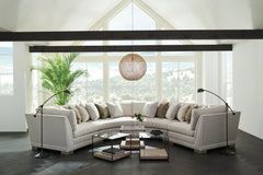 Caracole Deep Retreat Sectional Components – side view – Lusso Furniture Miami