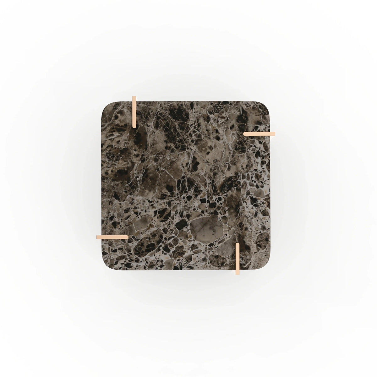 Caracole Altura Square Side Table – room setting – Lusso Furniture Miami