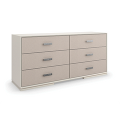 Caracole Silver Lining Dresser – detail – Lusso Furniture Miami