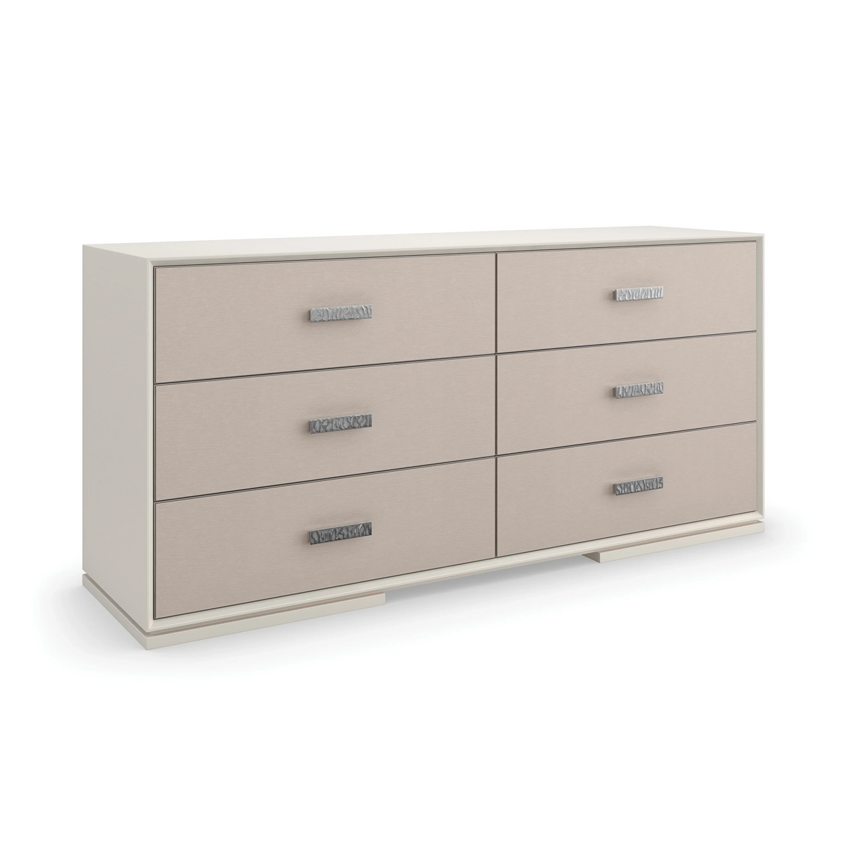 Caracole Silver Lining Dresser – detail – Lusso Furniture Miami