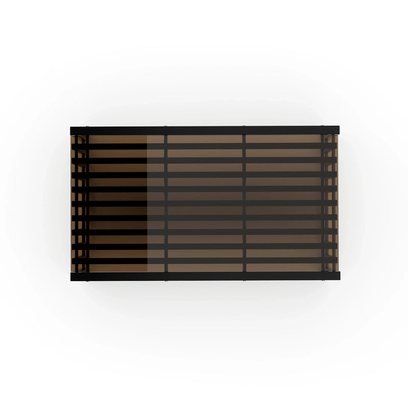 Caracole Pinstripe Dark Cocktail Table-zoom-