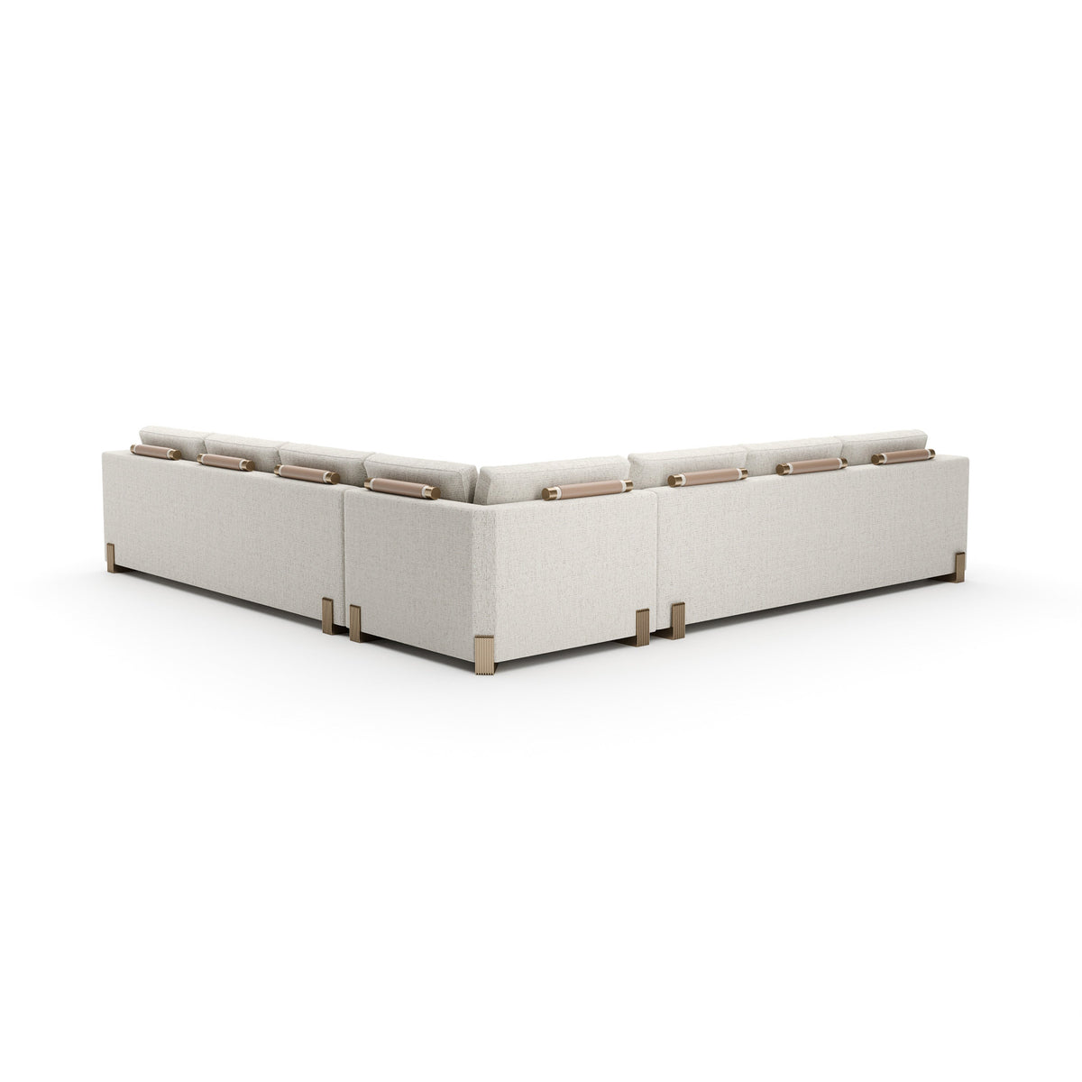 Caracole Counter Balance Sectional – view 16 – Lusso Furniture Miami