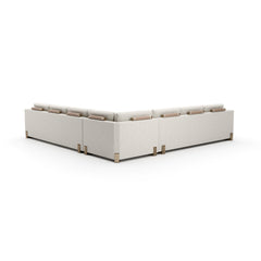 Caracole Counter Balance Sectional – view 16 – Lusso Furniture Miami
