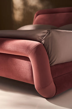 Caracole Bold Bed – back view – Lusso Furniture Miami