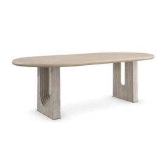 Caracole Emphasis Dining Table – room setting – Lusso Furniture Miami