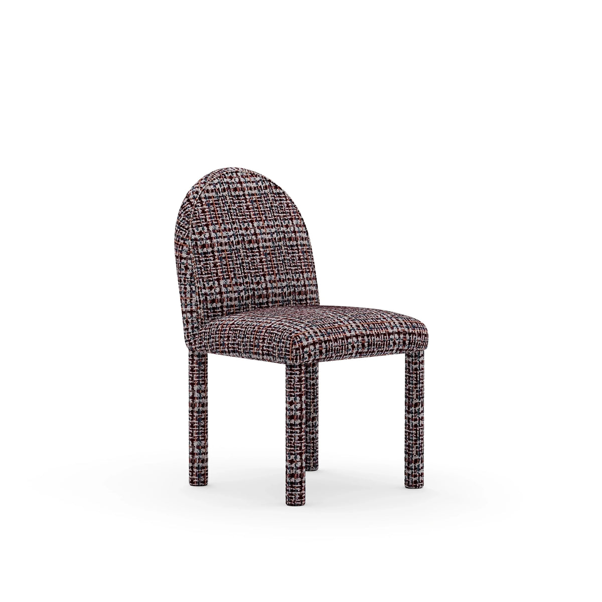 Caracole Archie Dining Chair – angle view – Lusso Furniture Miami