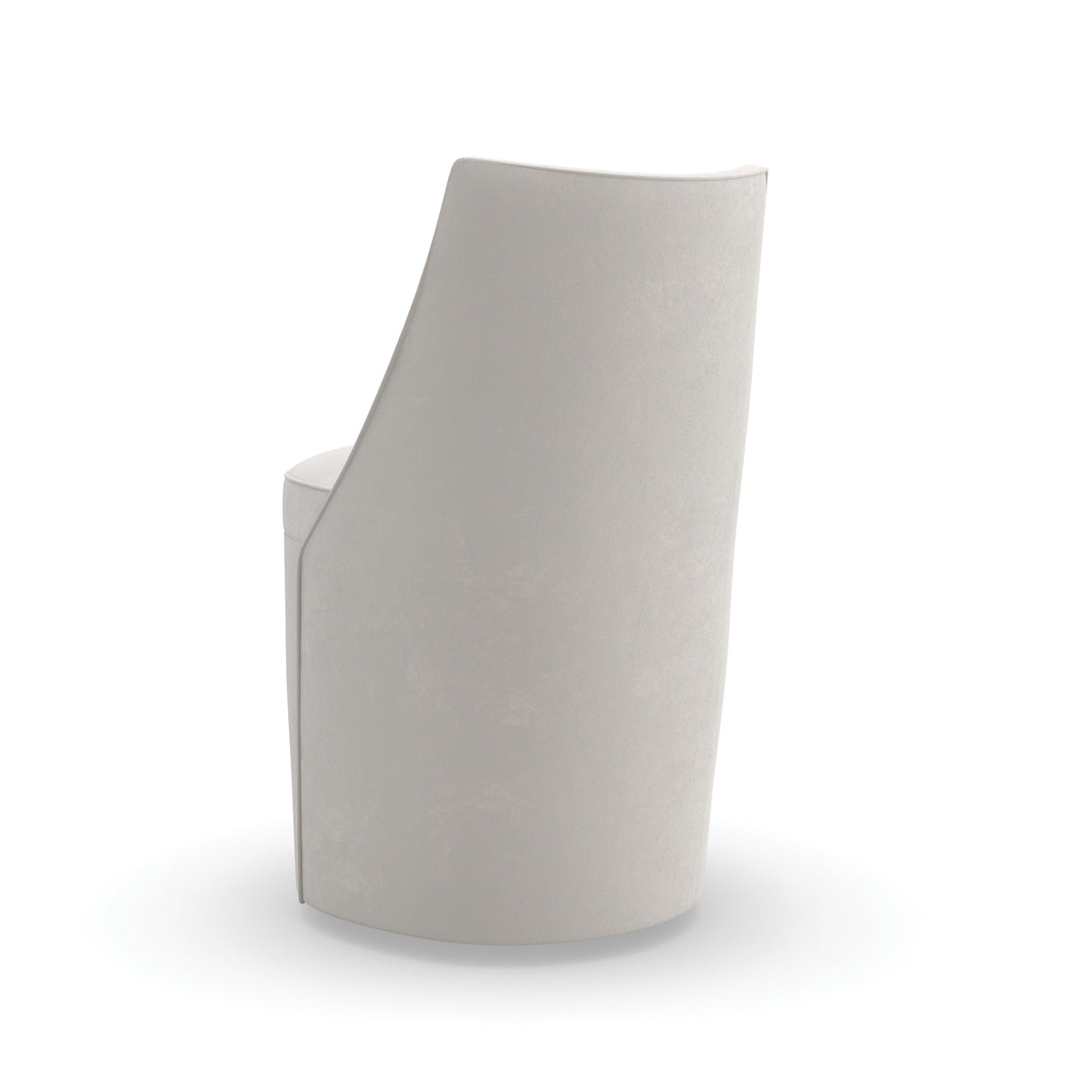 Caracole Barrel Roll Dining Chair – back view – Lusso Furniture Miami
