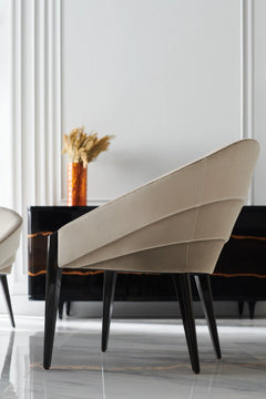 Caracole On All Levels Dining Chair – alternate view – Lusso Furniture Miami