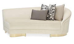 Caracole Grand Opening Sectional – angle view – Lusso Furniture Miami