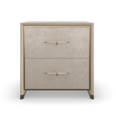 Caracole Dream Chaser Nightstand – front view – Lusso Furniture Miami