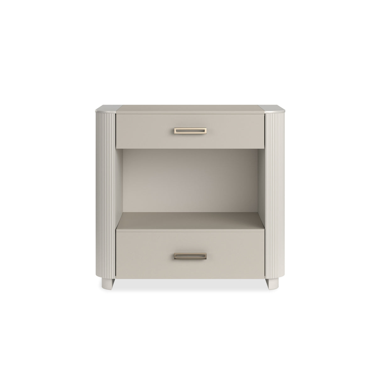 Caracole Love Open Nightstand – view 23 – Lusso Furniture Miami